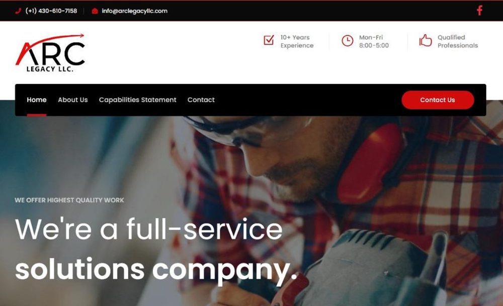 ARC Legacy LLC website homepage